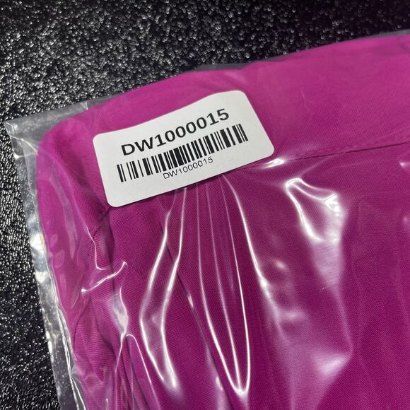 Vince Camuto Dress Womens Small Tier Maxi Sleeveless Smocked Back‎ Flowy Fuchsia - Picture 16 of 16